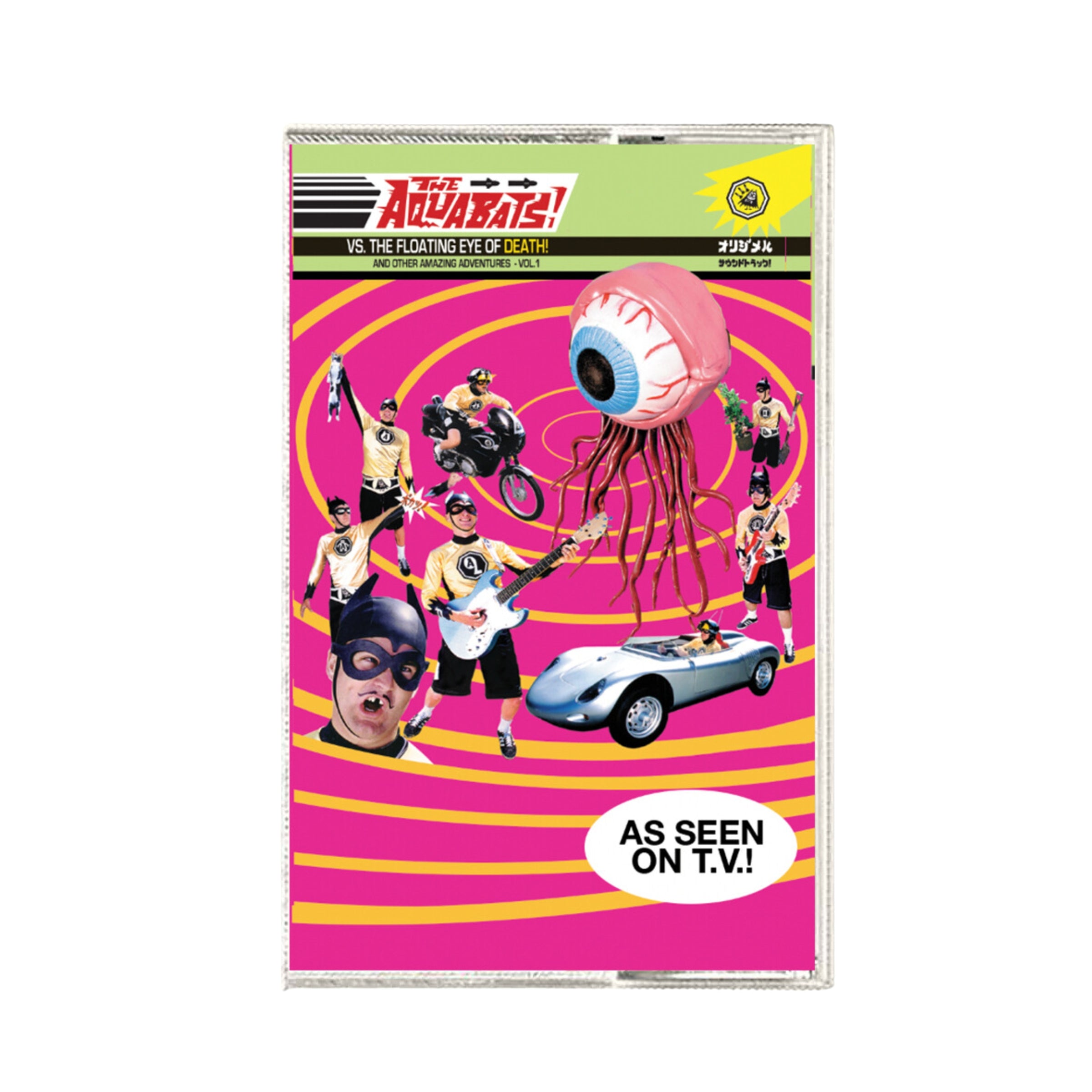 The Aquabats! Vs. The Floating Eye of Death! Cassette Tape