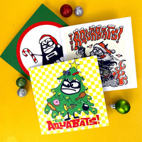 Wild Lil Bat Holiday Greeting Card!