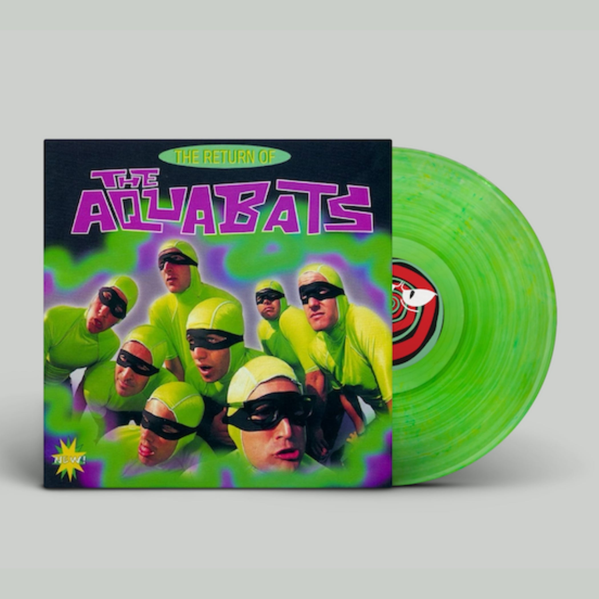 The Return of The Aquabats! gloopy-Exclusive "Martian Girl Green" LP