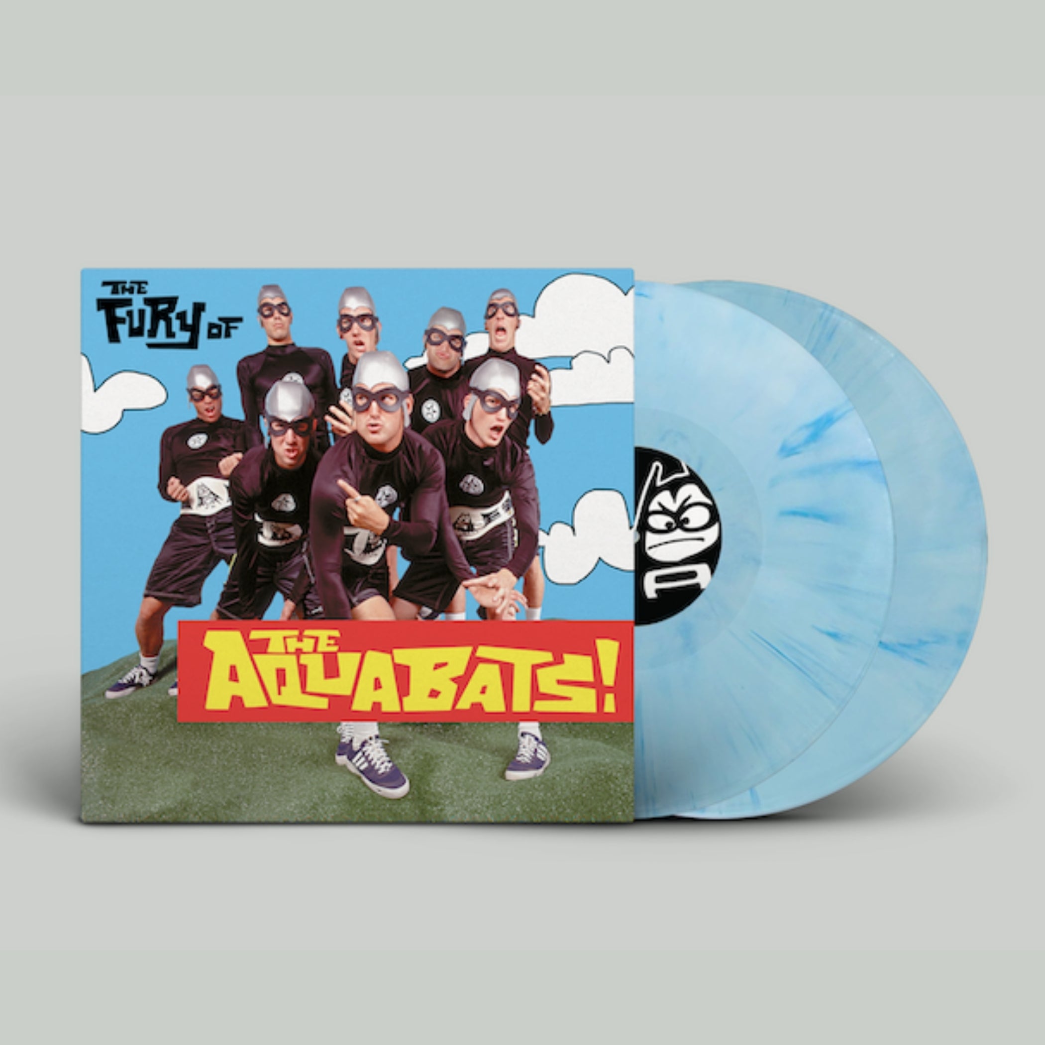 PRE-ORDER The Fury of The Aquabats! gloopy-Exclusive "Partly Cloudy" Blue Double LP