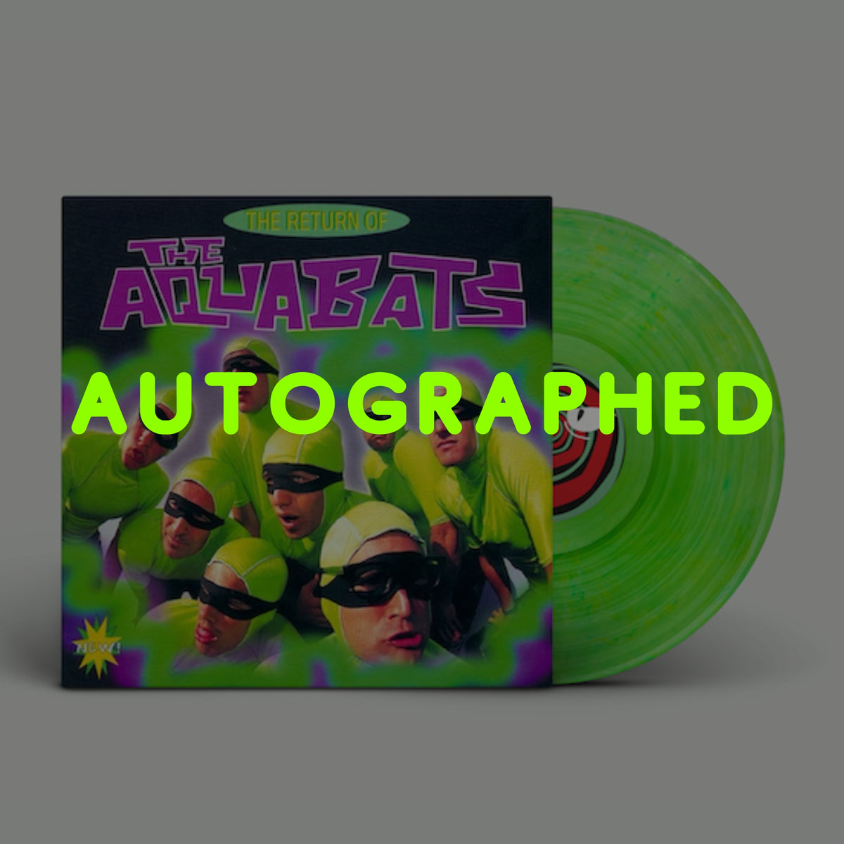 The Return of The Aquabats! gloopy-Exclusive "Martian Girl Green" LP
