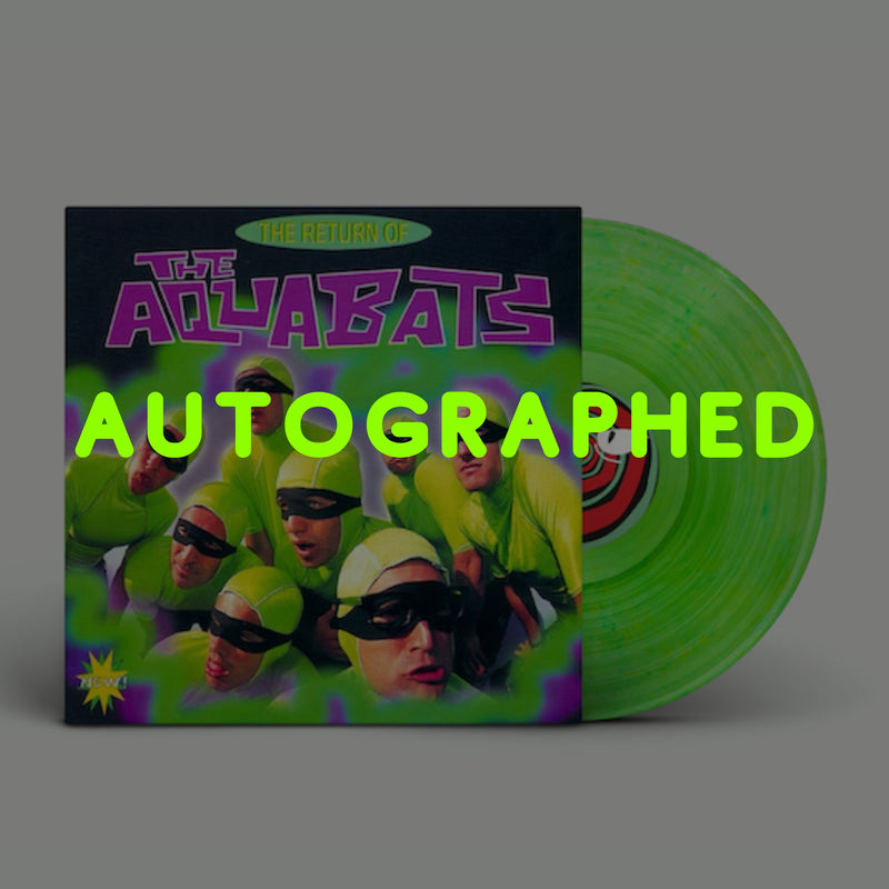 The Return of The Aquabats! gloopy-Exclusive "Martian Girl Green" LP