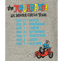 Aquabats on a Bike! 2026 UK Tour Shirt