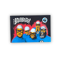 Kooky Spooky Blacklight Print