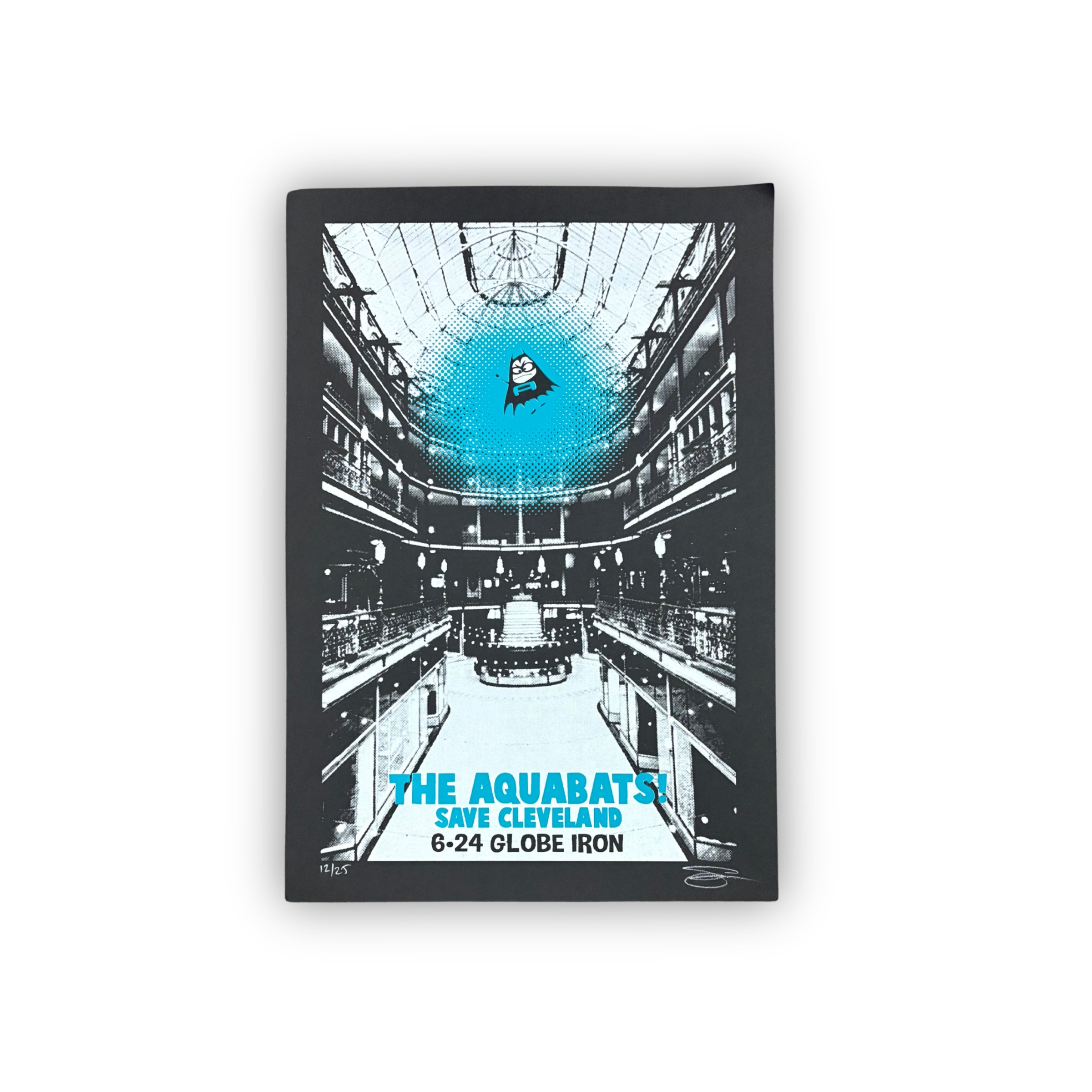 The Aquabats! Save Cleveland Show Screenprint!