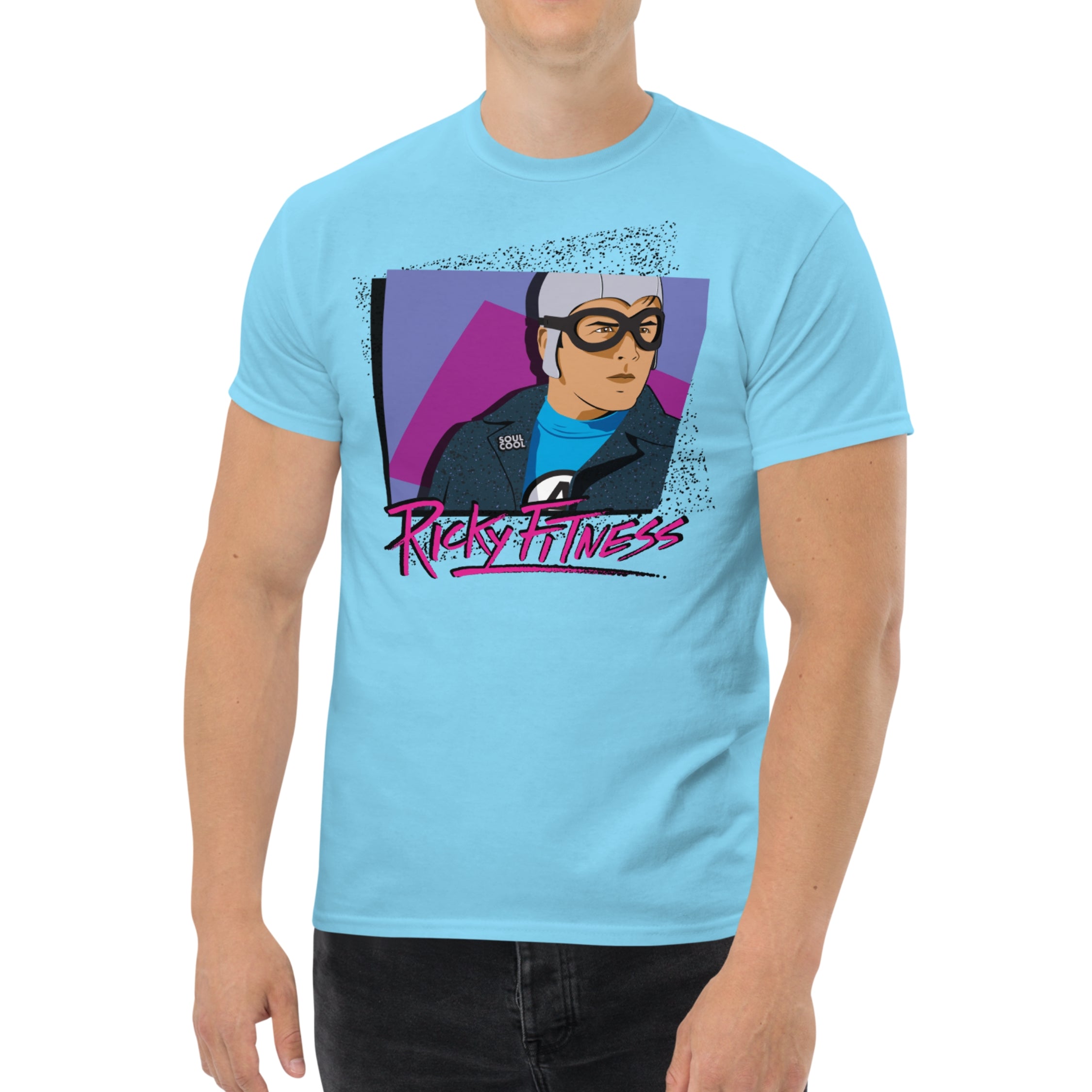 Adult Ricky Fitness 'Soul Cool' Classic Tee! – gloopy Industries