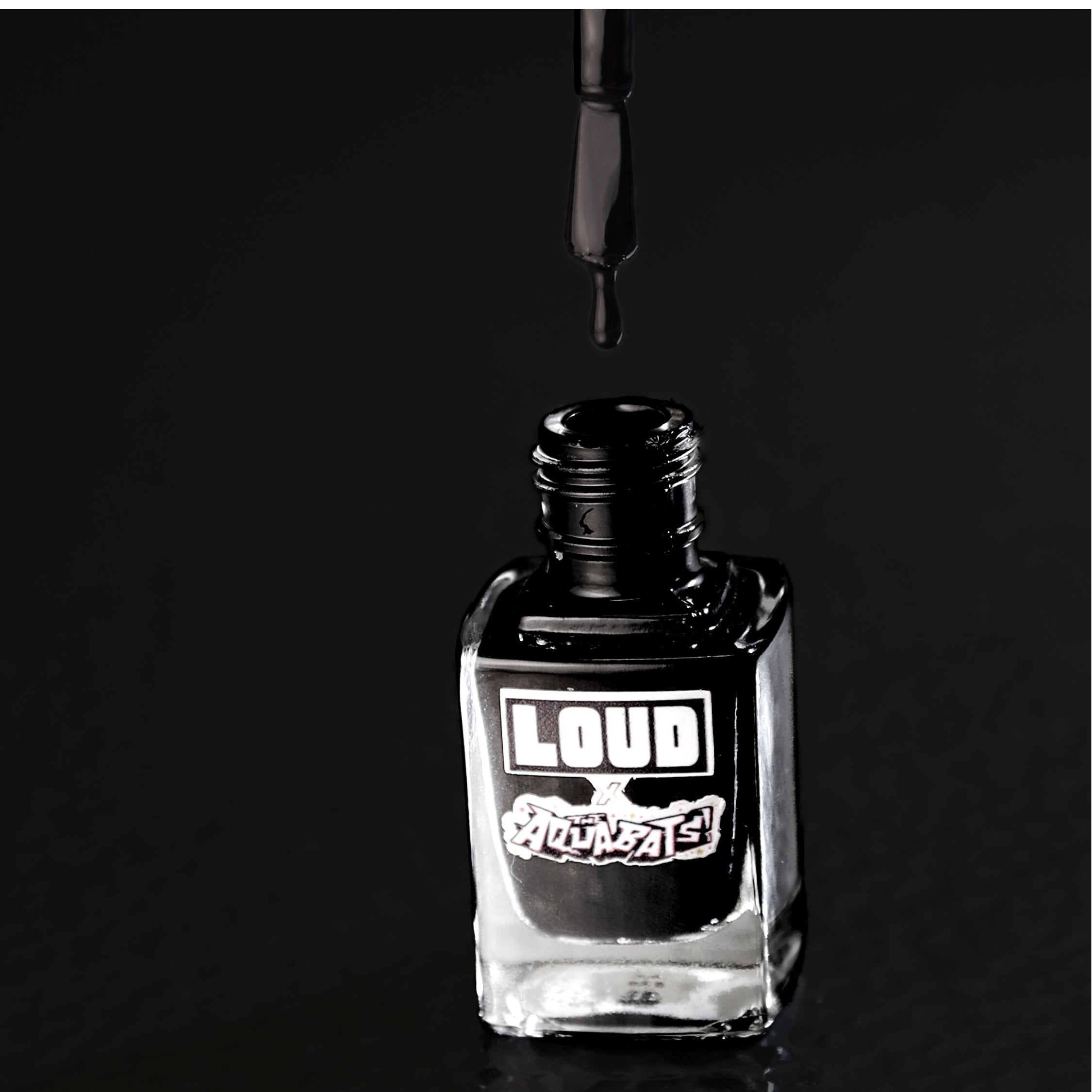 Lil Bat Black! Nail Polish by LOUD!