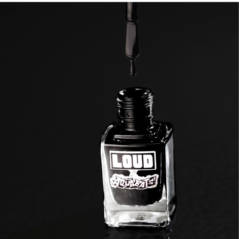 Lil Bat Black! Nail Polish by LOUD!