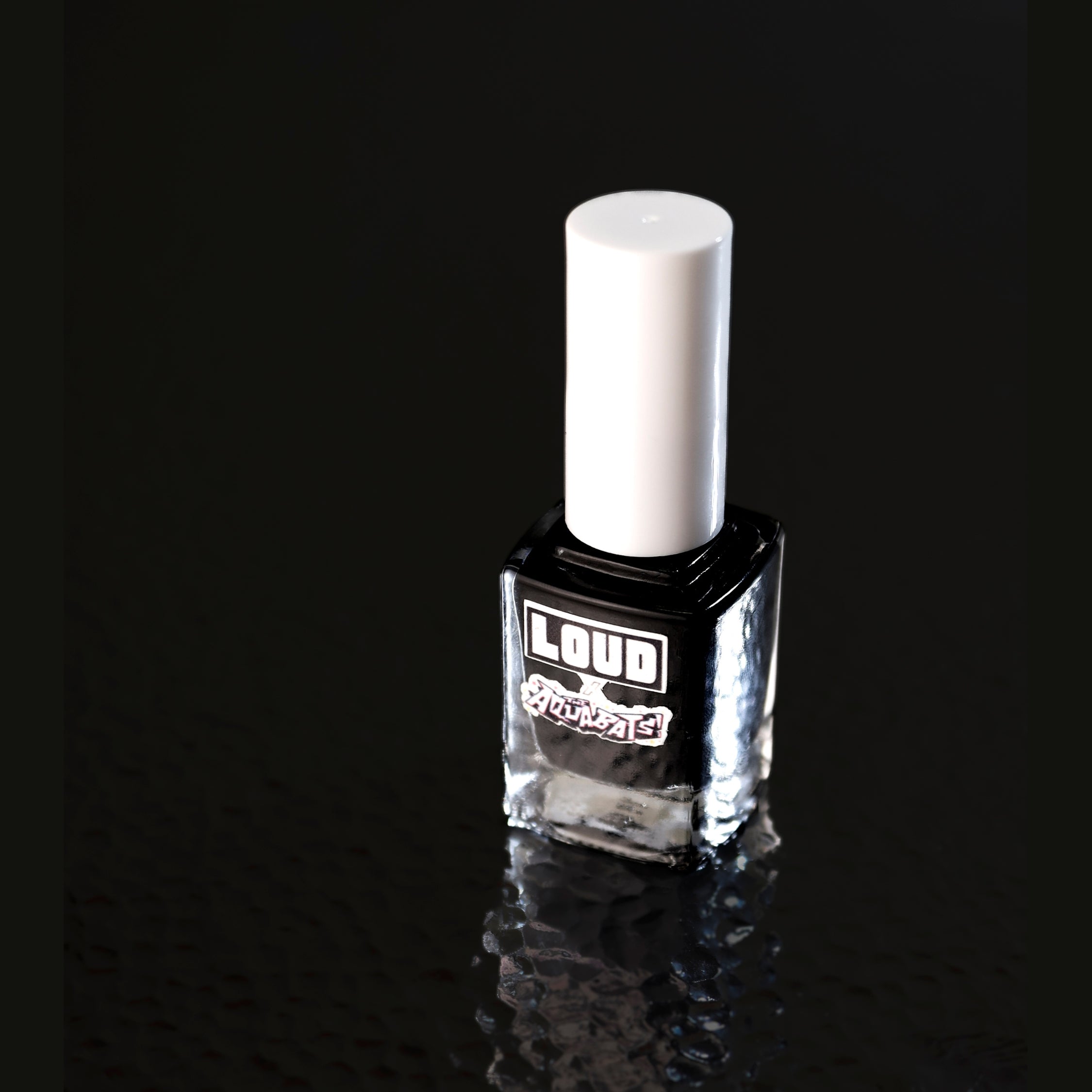 Lil Bat Black! Nail Polish by LOUD!