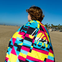 The Aquabats! x Hui Hui Mothersbaugh Packable Blanket!