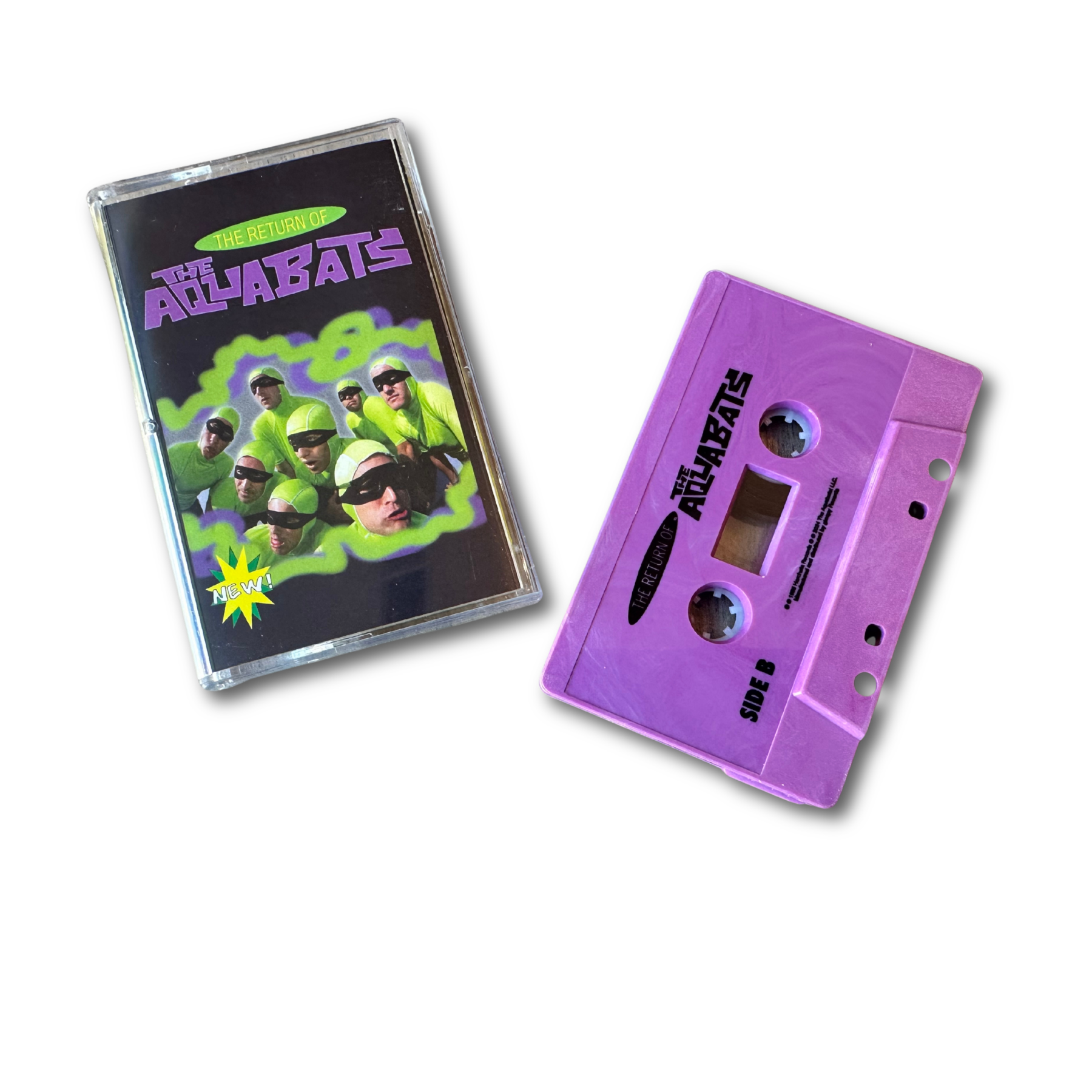 The Return of The Aquabats! Cassette Tape