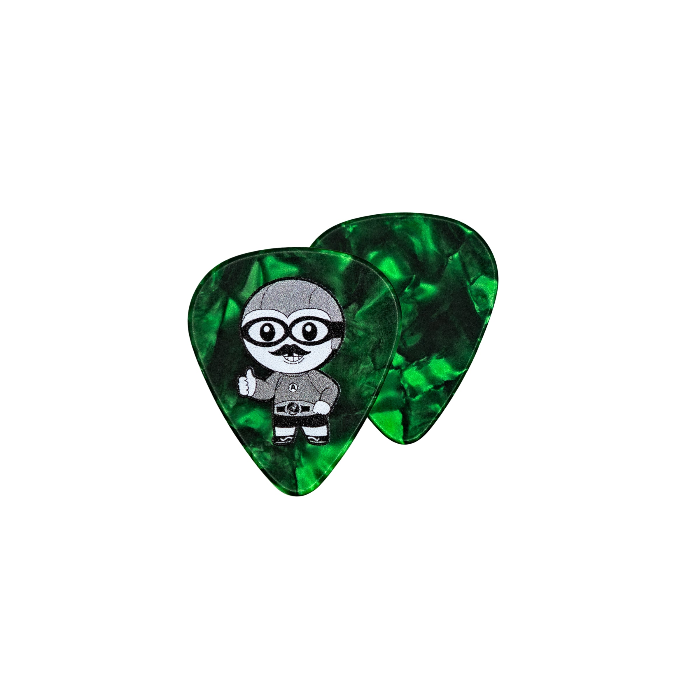 MC Bat Commander Through the Ages Guitar Picks!