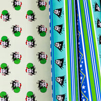 Lil Bat Reversible Wrapping Paper 3-Sheet Set