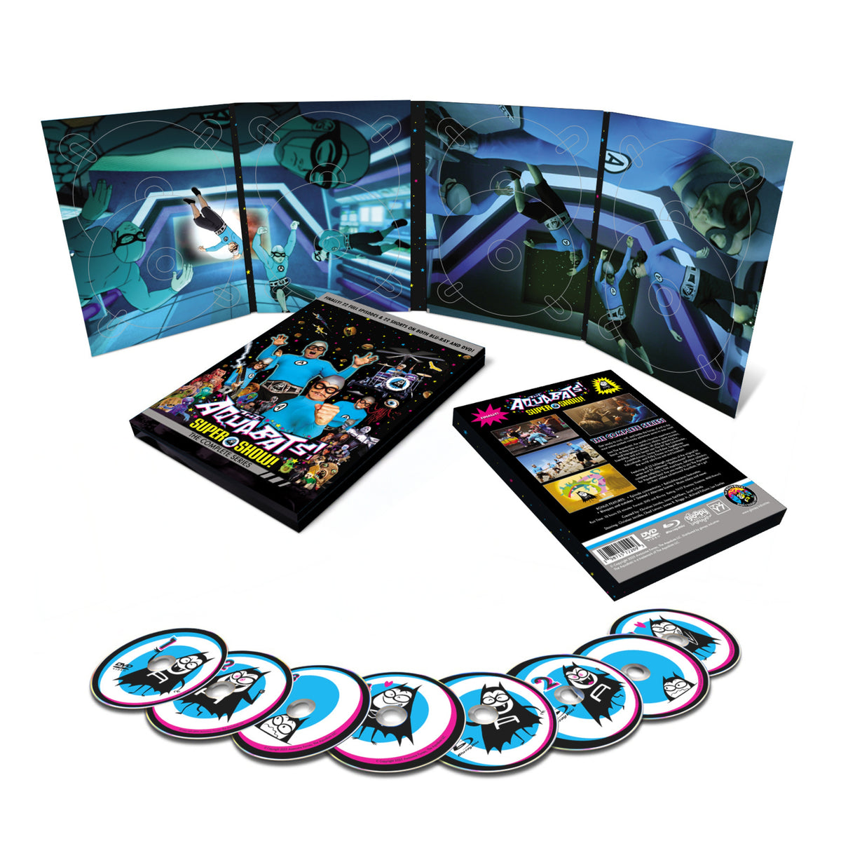 AUTOGRAPHED The Aquabats! Super Show! DVD/Blu-Ray Set!