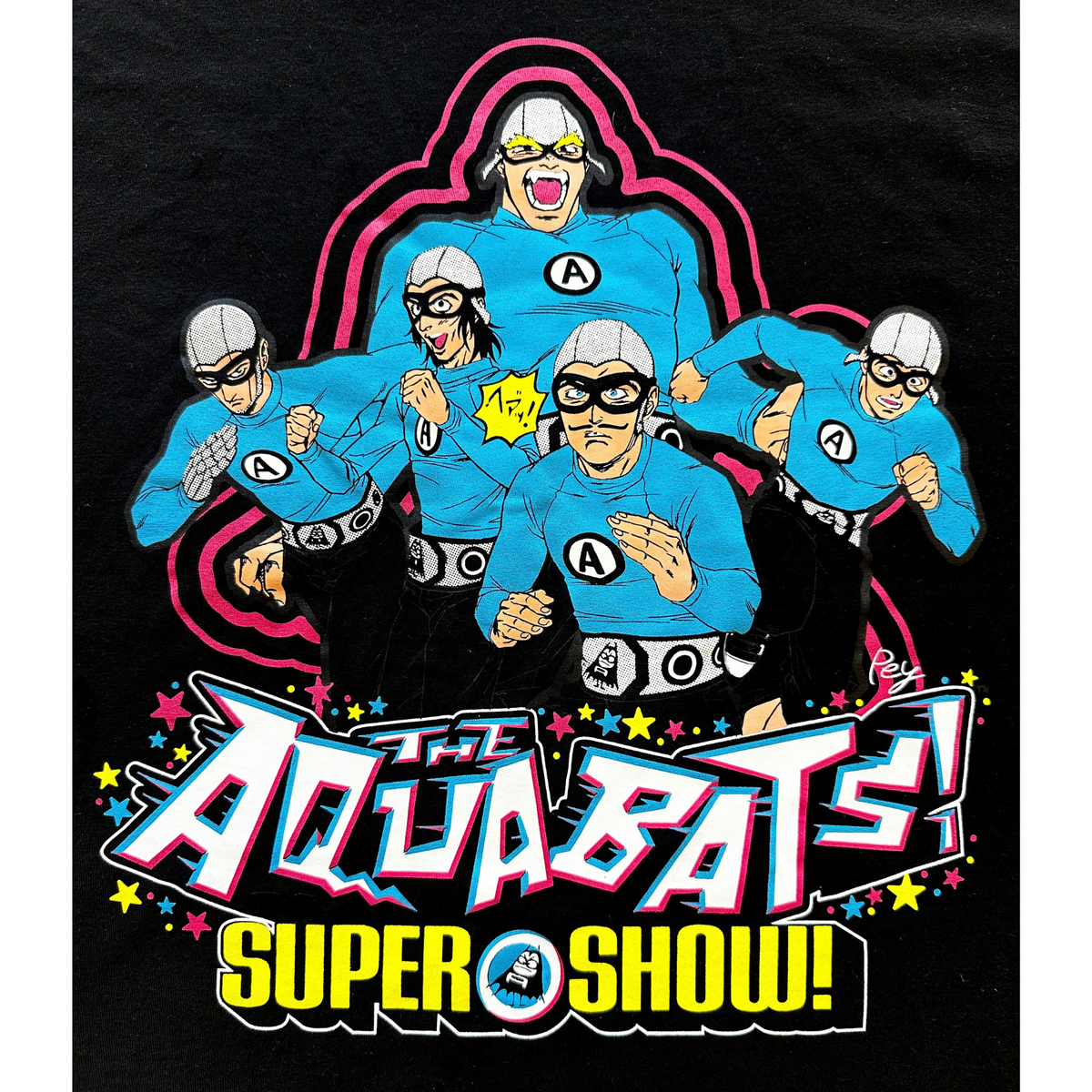 The Aquabats Super Show Tee! Mexico City Variant!