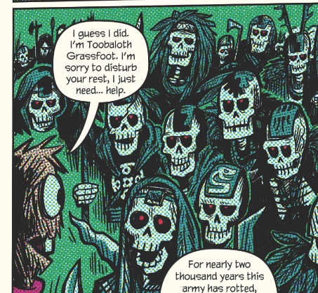 Toobaloth of Goon Holler Graphic Novel by Parker Jacobs