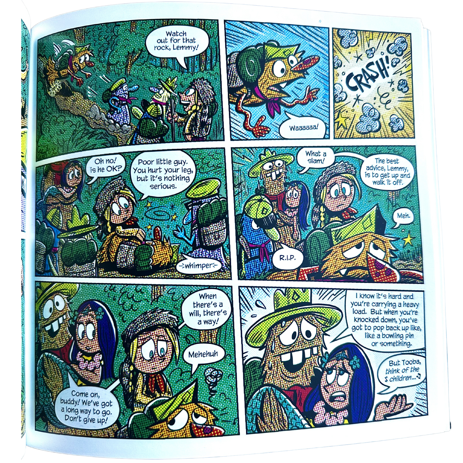 Toobaloth of Goon Holler Graphic Novel by Parker Jacobs