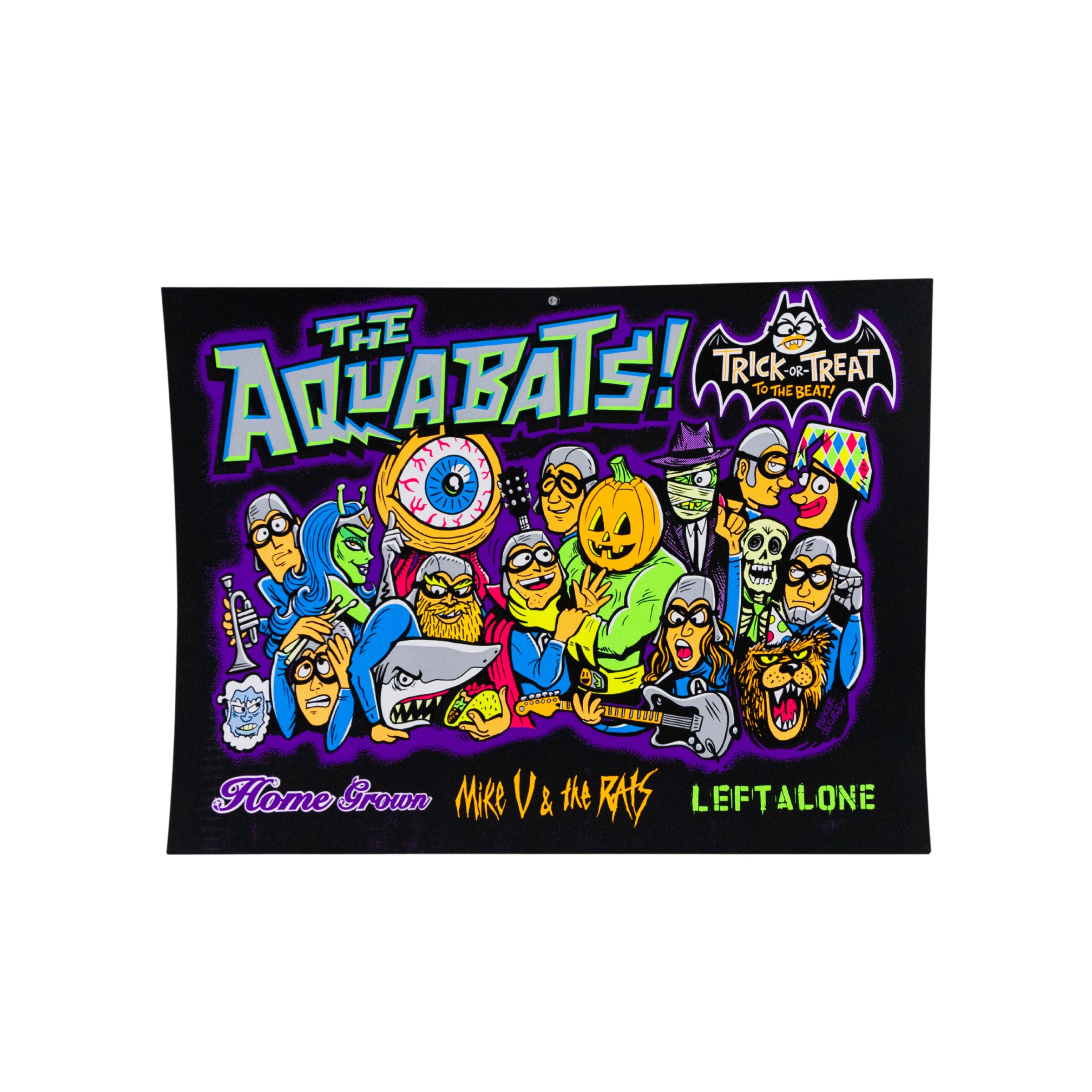 Parker Jacobs 2025 Trick Or Treat To The Beat Show Print