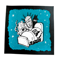 Kooky Spooky Era Lil' Bat Misprinted Poster Set!