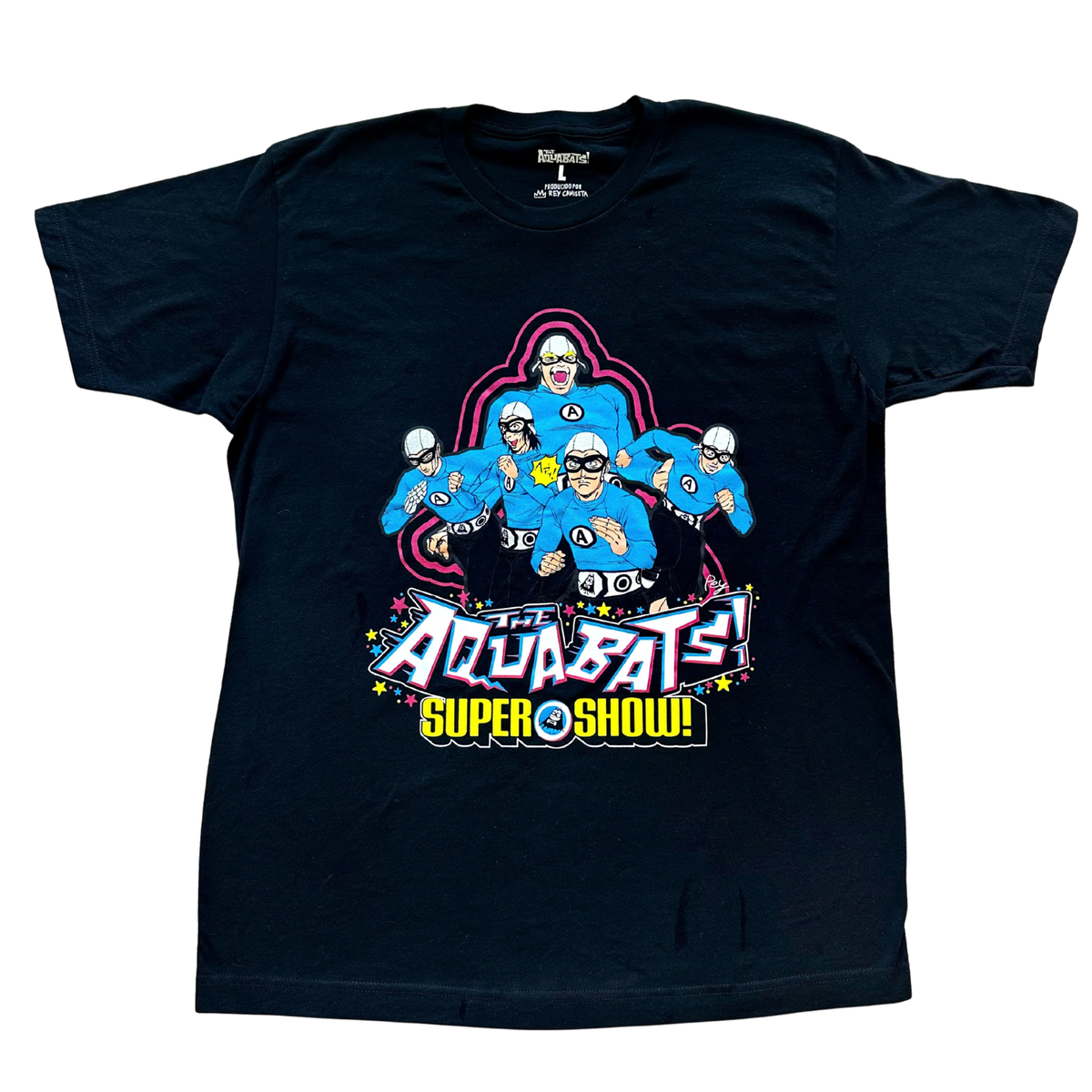 The Aquabats Super Show Tee! Mexico City Variant!