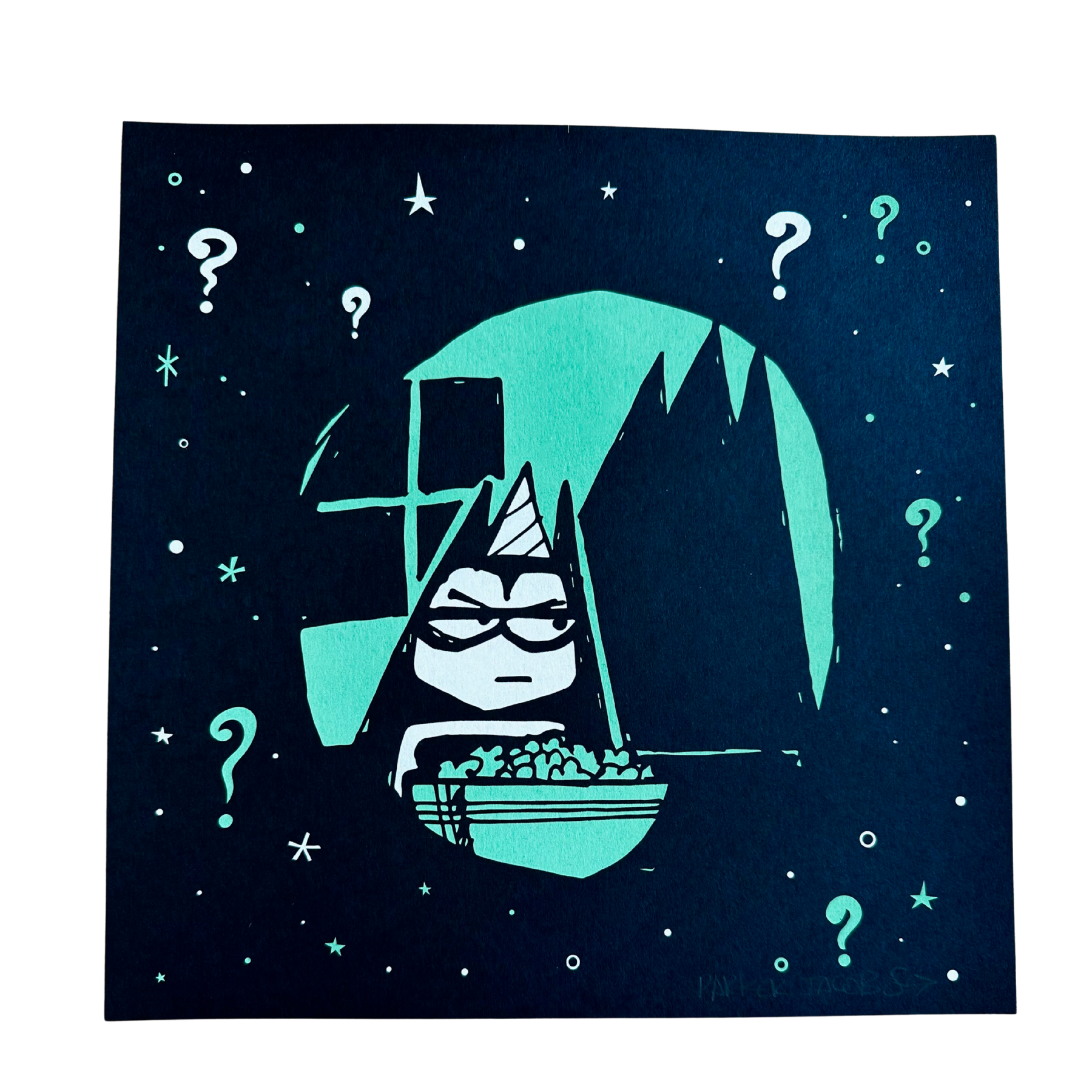 Kooky Spooky Era Lil' Bat Misprinted Poster Set!
