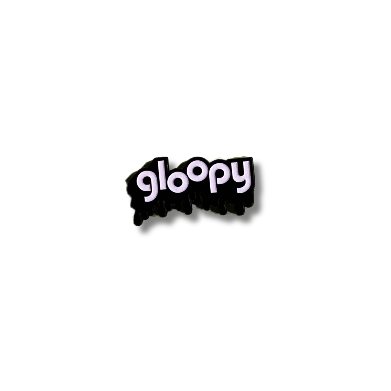 gloopy Glow-In-The-Dark Logo Pin!