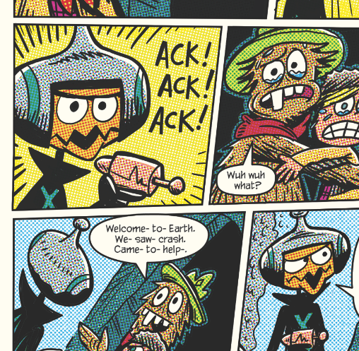 Toobaloth of Goon Holler Graphic Novel by Parker Jacobs