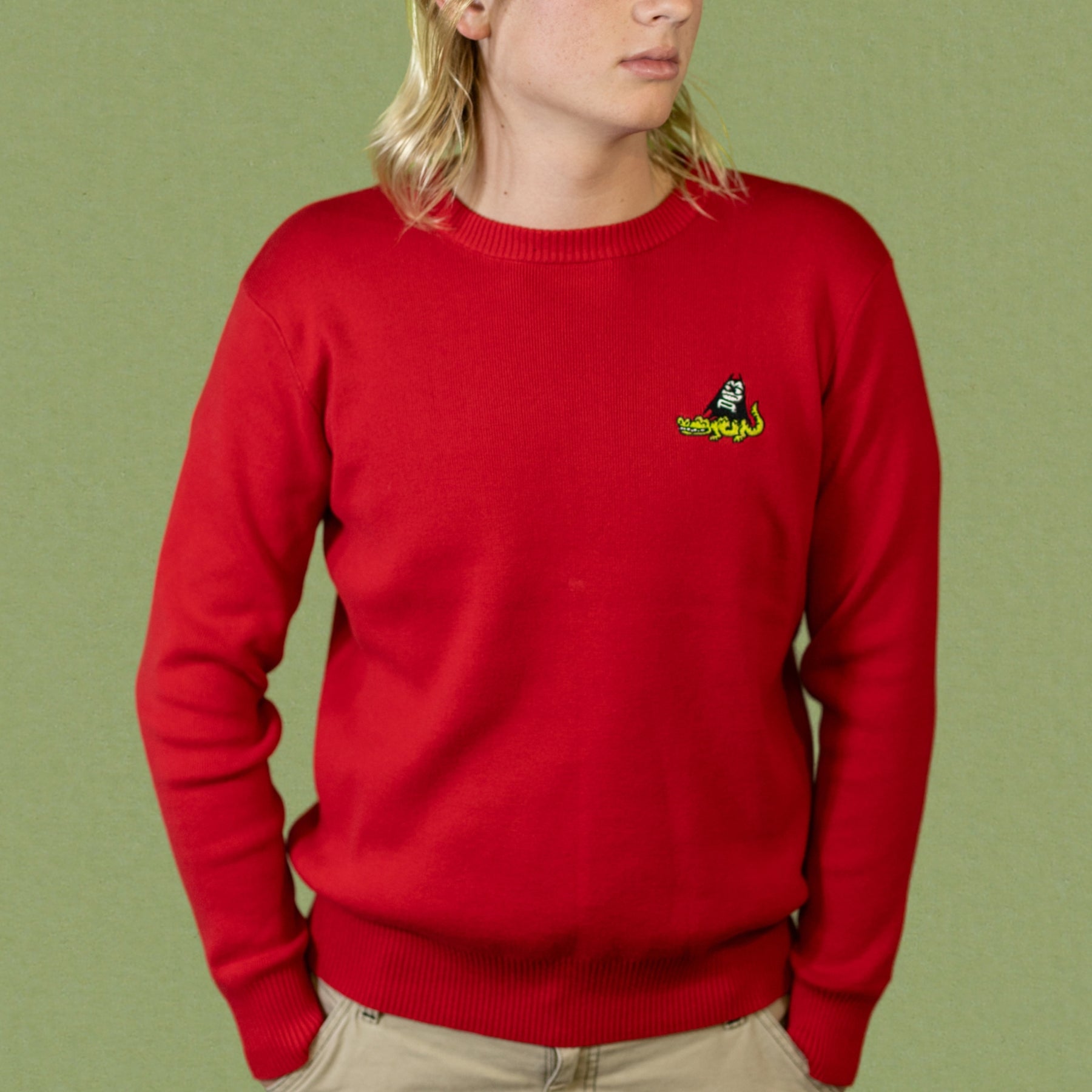 THE Red Sweater! – gloopy Industries