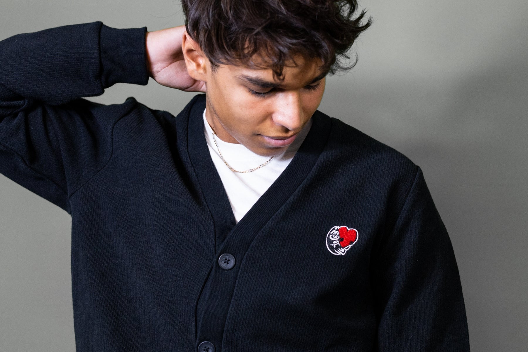 Lil Bat Deluxe Embroidered Cardigan