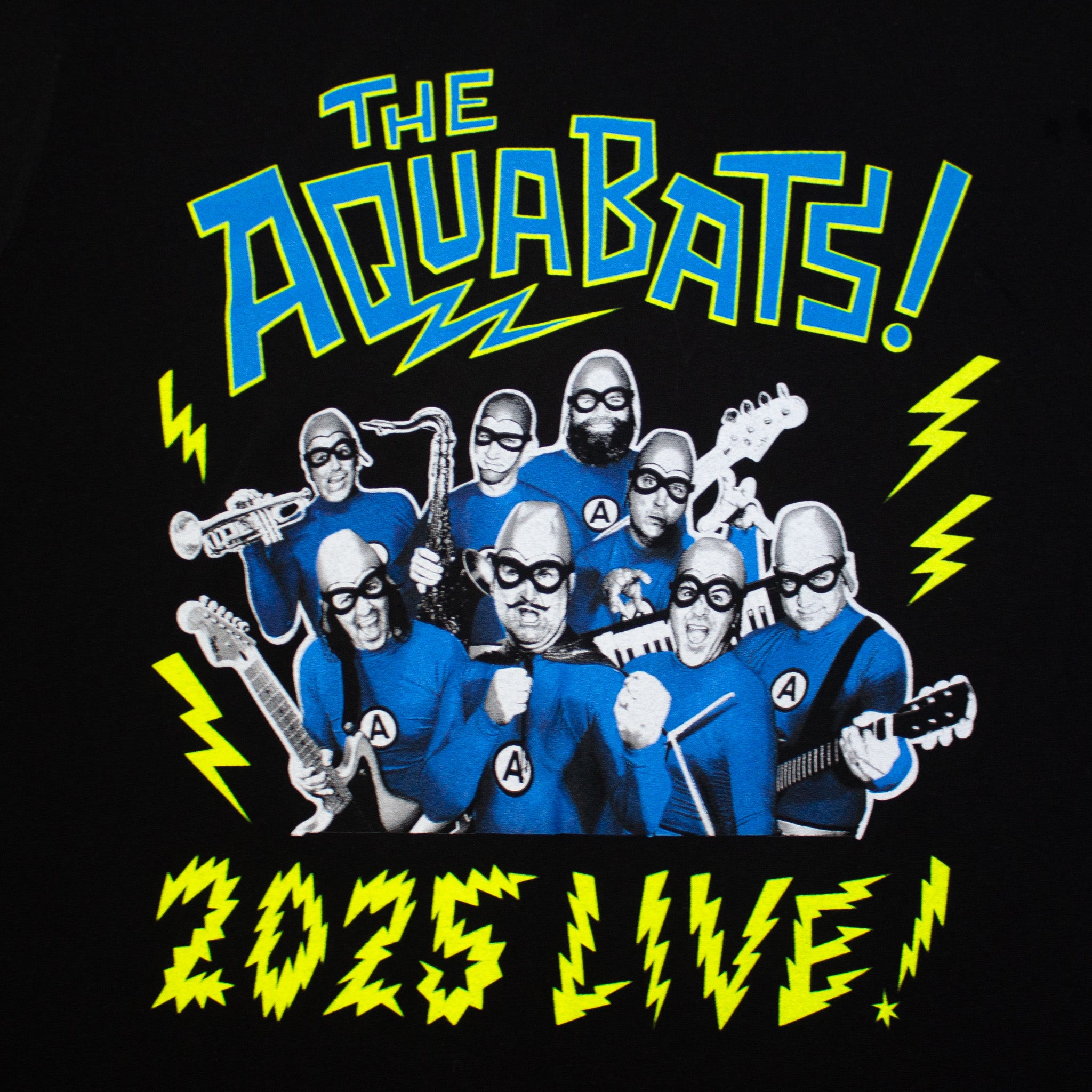 2025 Aquabats Live! Tour Tee