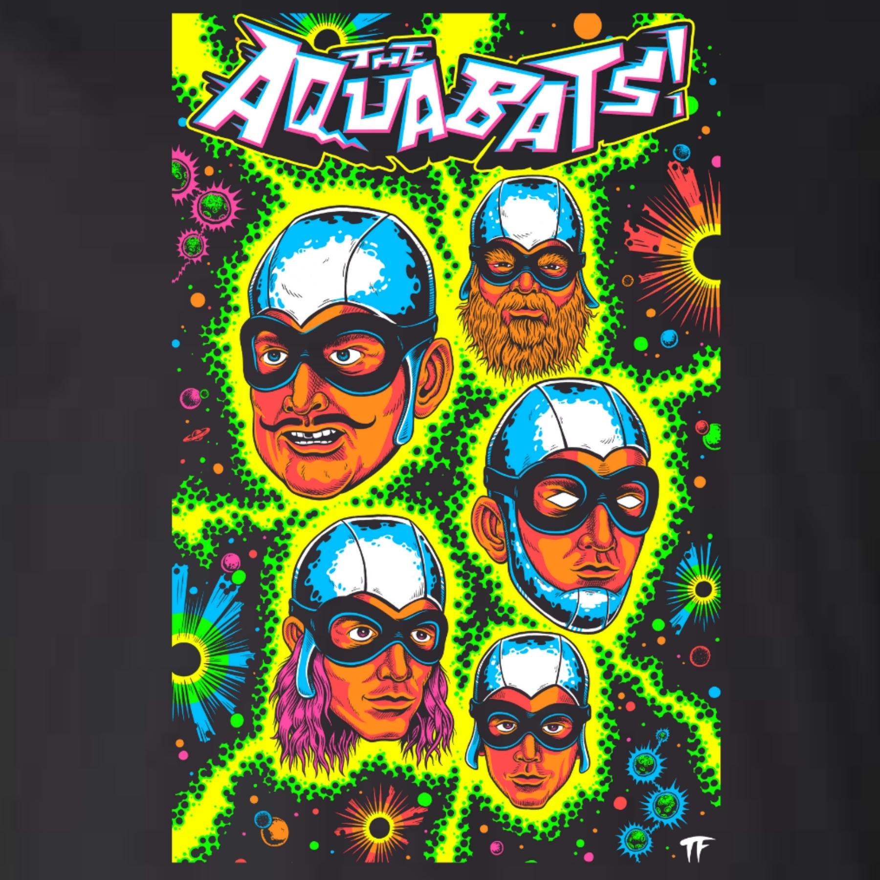 Limited Edition! The Aquabats! Super Bright! Youth Tee!