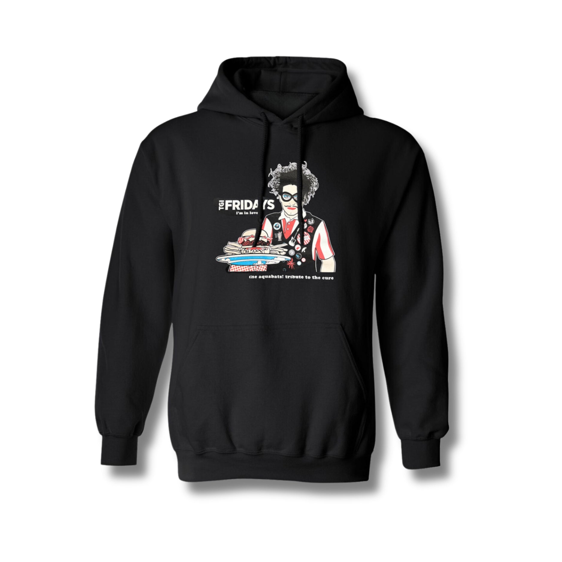 The Aquabats! TGI Fridays I'm In Love Tribute To The Cure Hoodie!