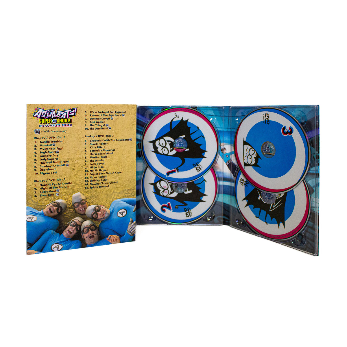 The Aquabats! Super Show! DVD/Blu-Ray Set!