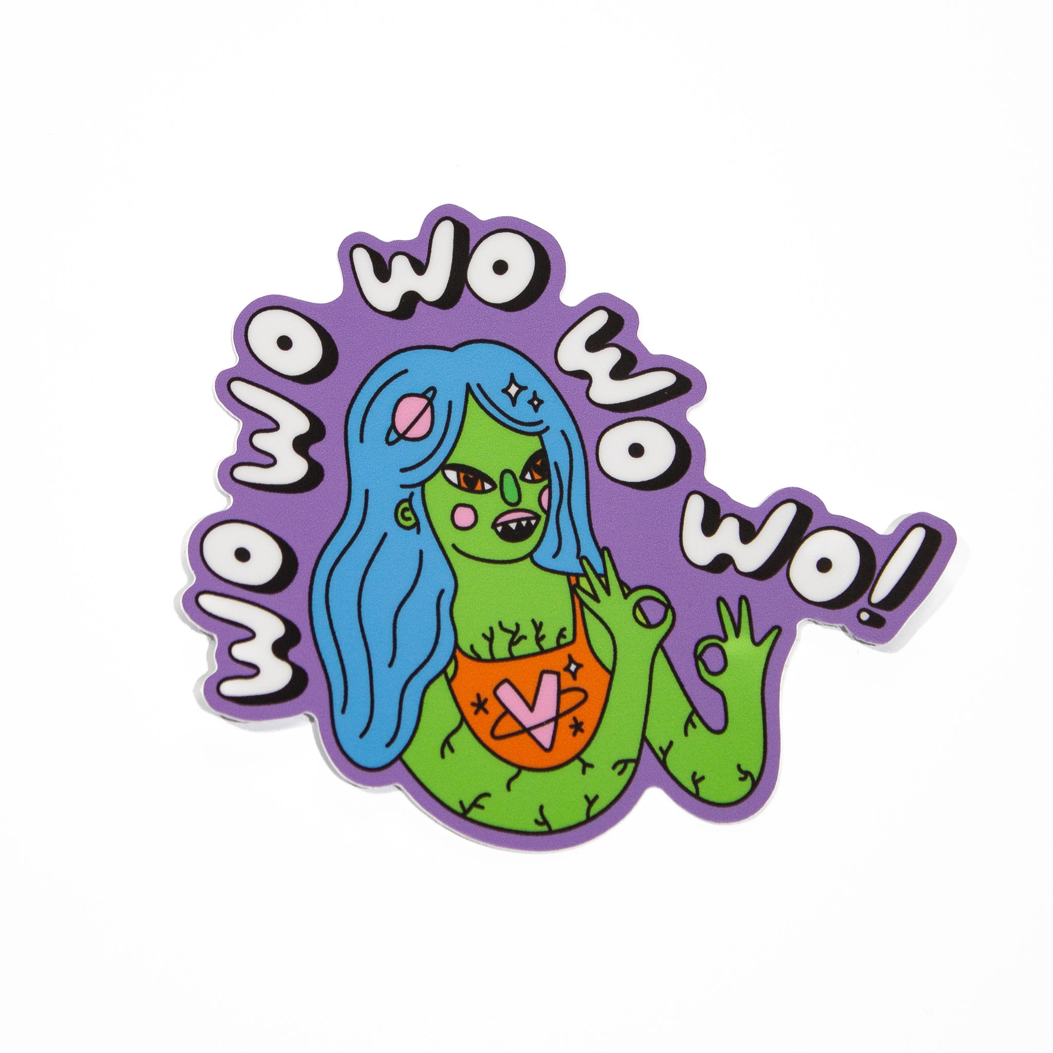 Martian Girl Decal! By Psychic Friends!
