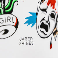The Aquabats! * Jared Gaines Tattoo Flash Screen Print