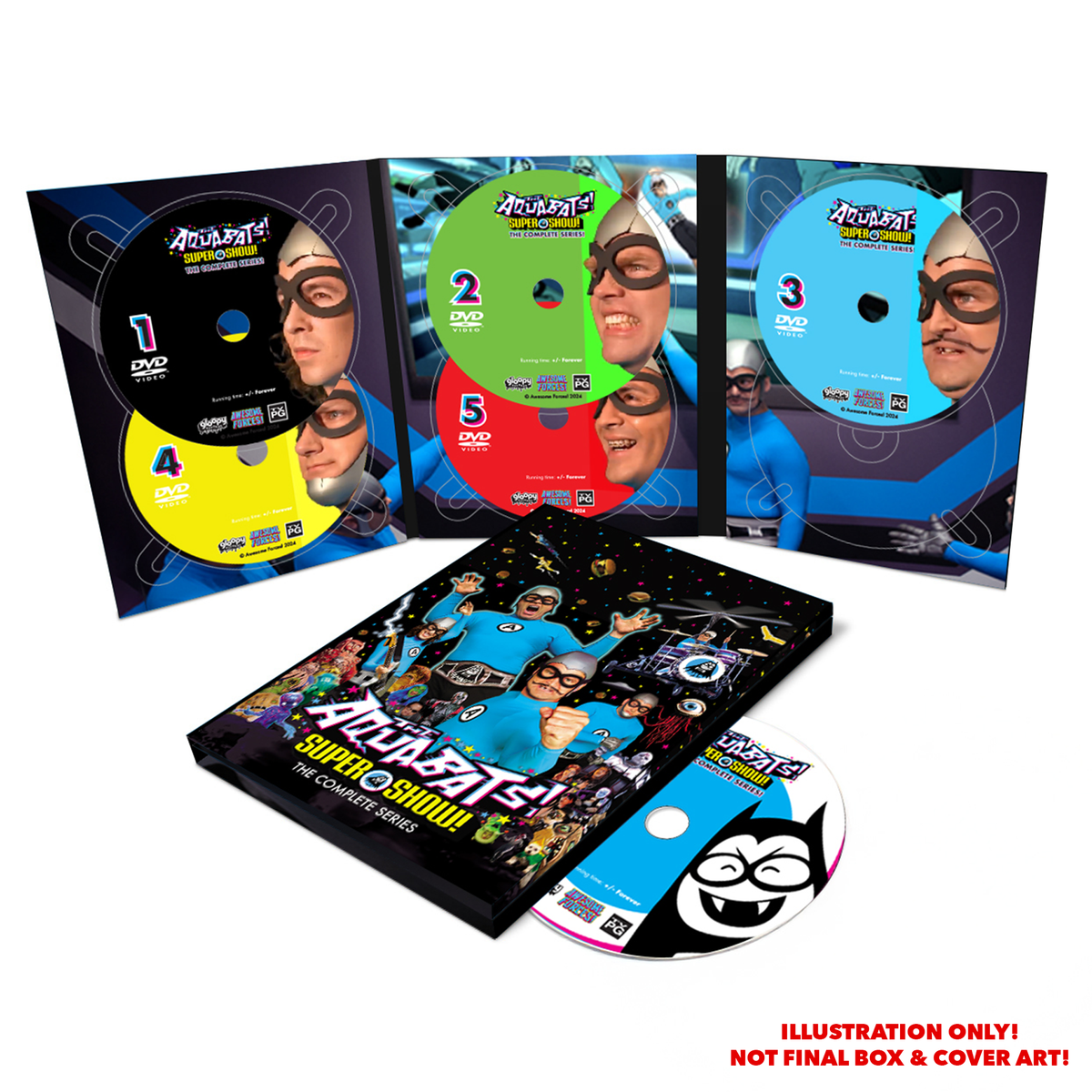 KICKSTARTER The Aquabats! Super Show! DVD/Blu-Ray Set!