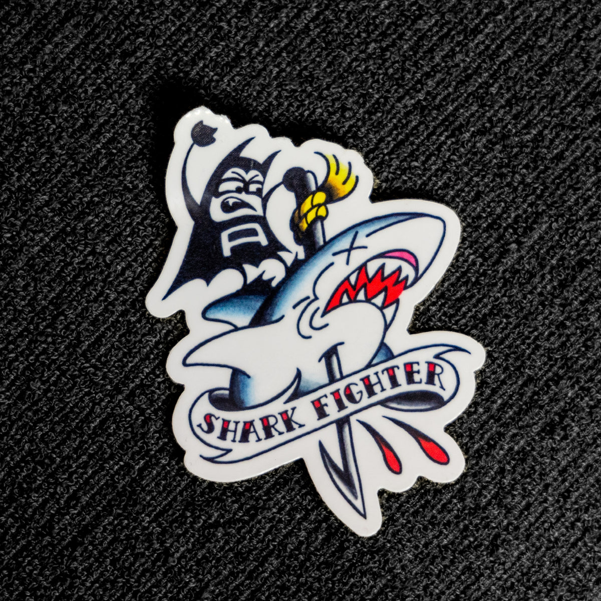 The Aquabats! * Jared Gaines Shark Fighter! Deluxe Decal