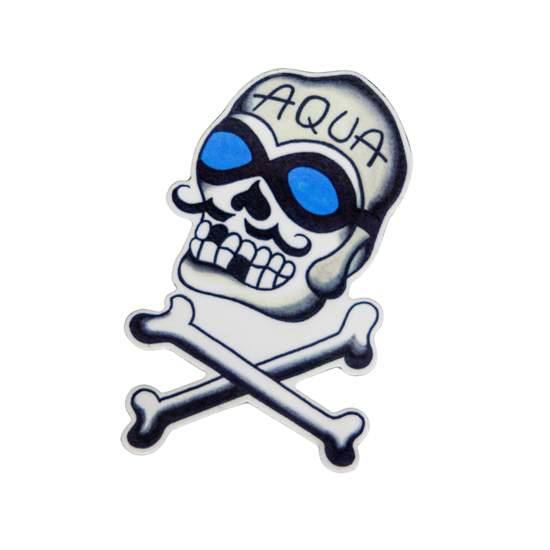 The Aquabats! * Jared Gaines AquaSkully! Temporary Tattoo