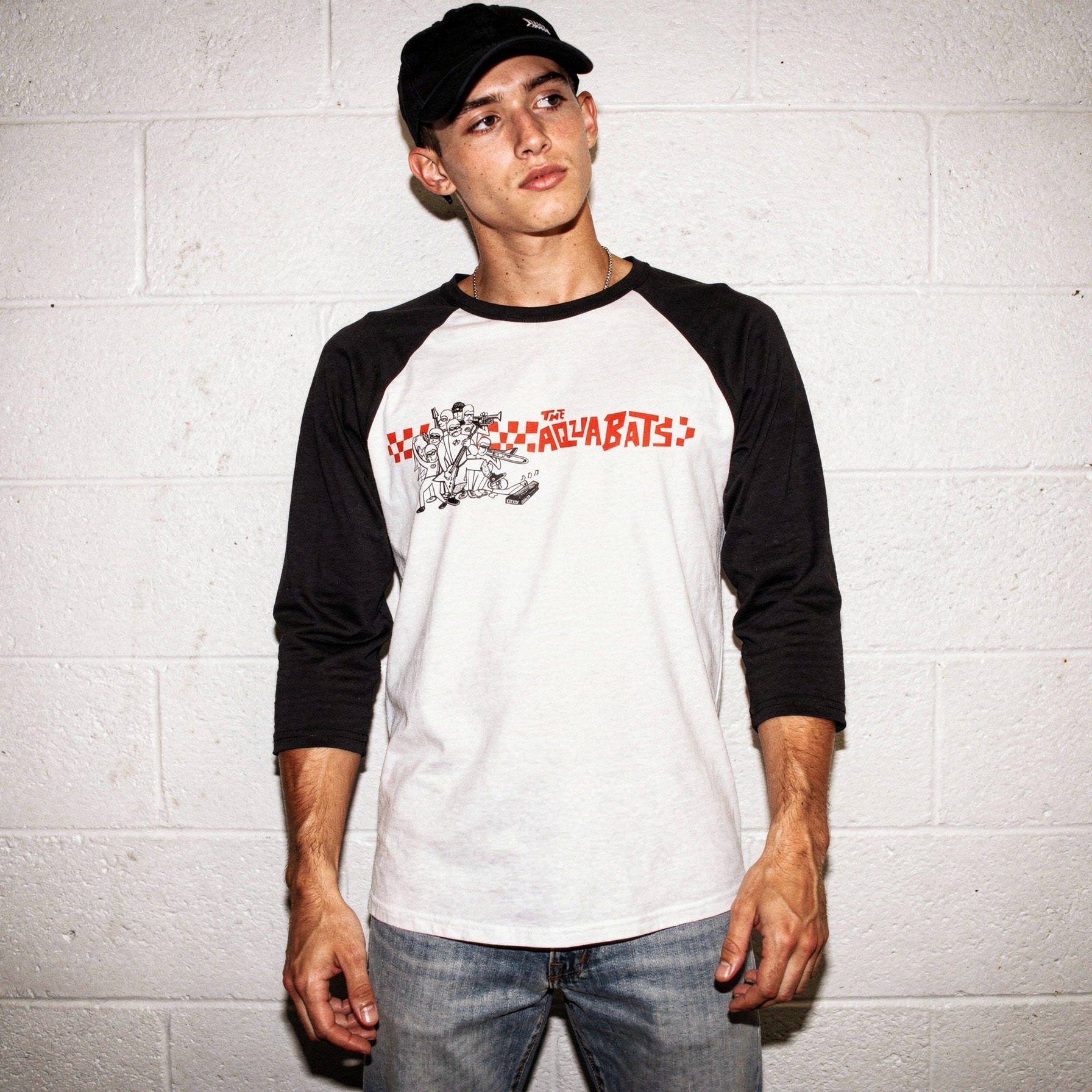 The Aquabats Archive Adult Baseball Tee