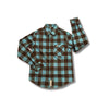 Aquabats Blue Buffalo Check Flannel Shirt Adult XS!