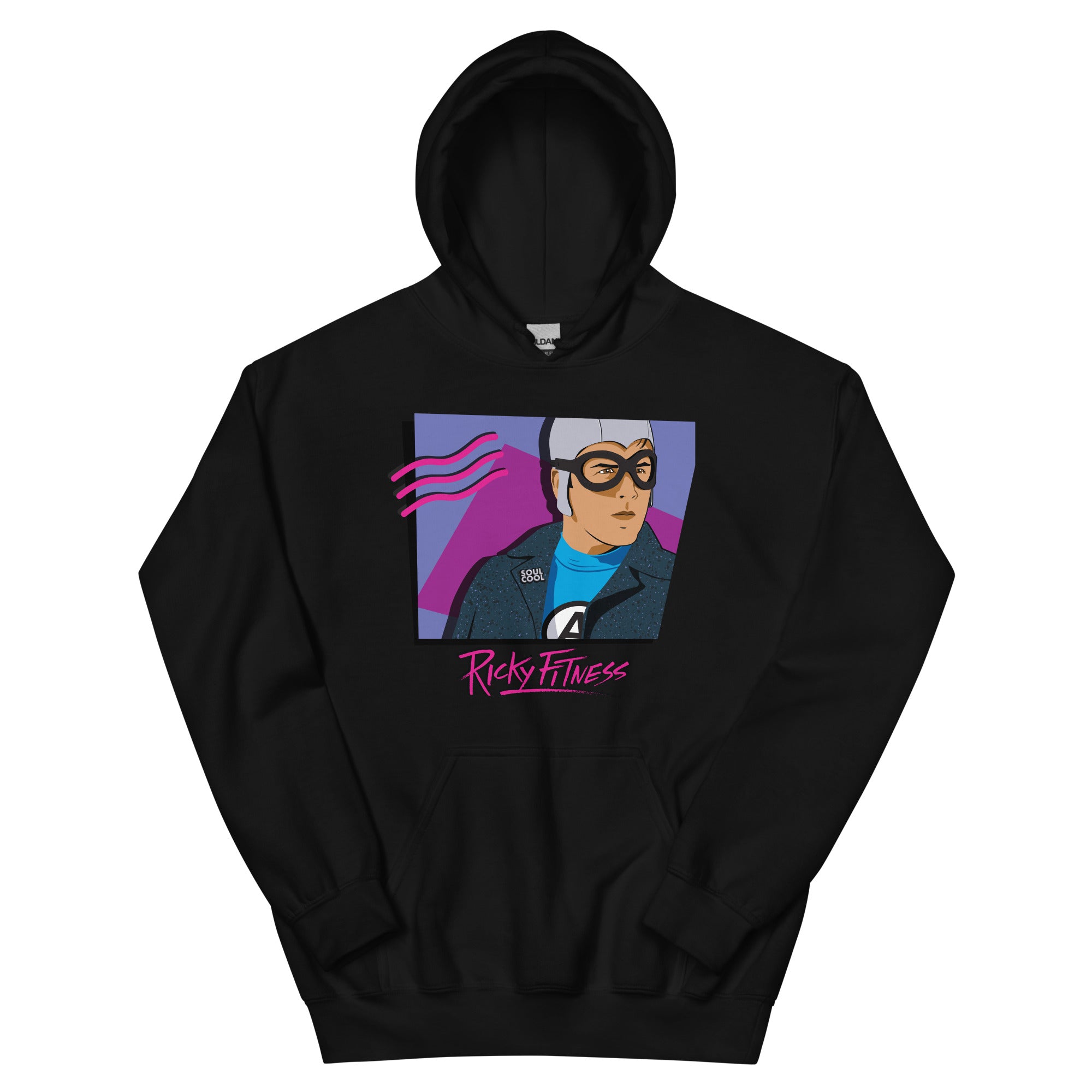 Adult Ricky Fitness 'Soul Cool' Classic Hoodie!