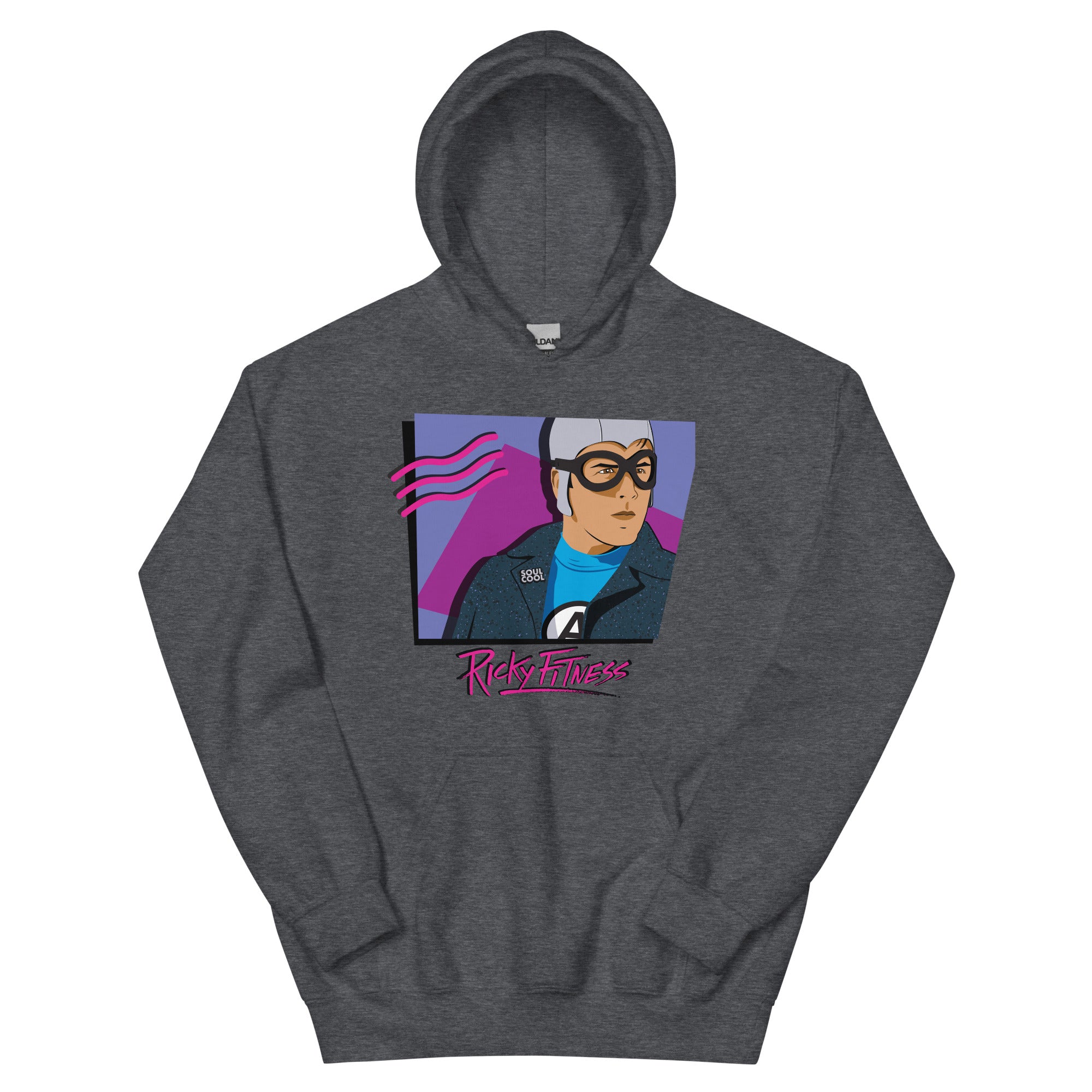 Adult Ricky Fitness 'Soul Cool' Classic Hoodie!