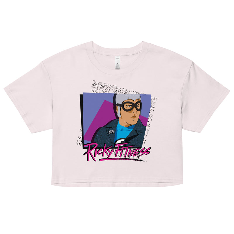 Adult Ricky Fitness 'Soul Cool' 80s Crop Tee!