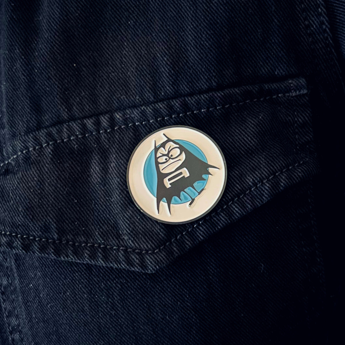 Classic Lil Bat Deluxe Enamel Pin!