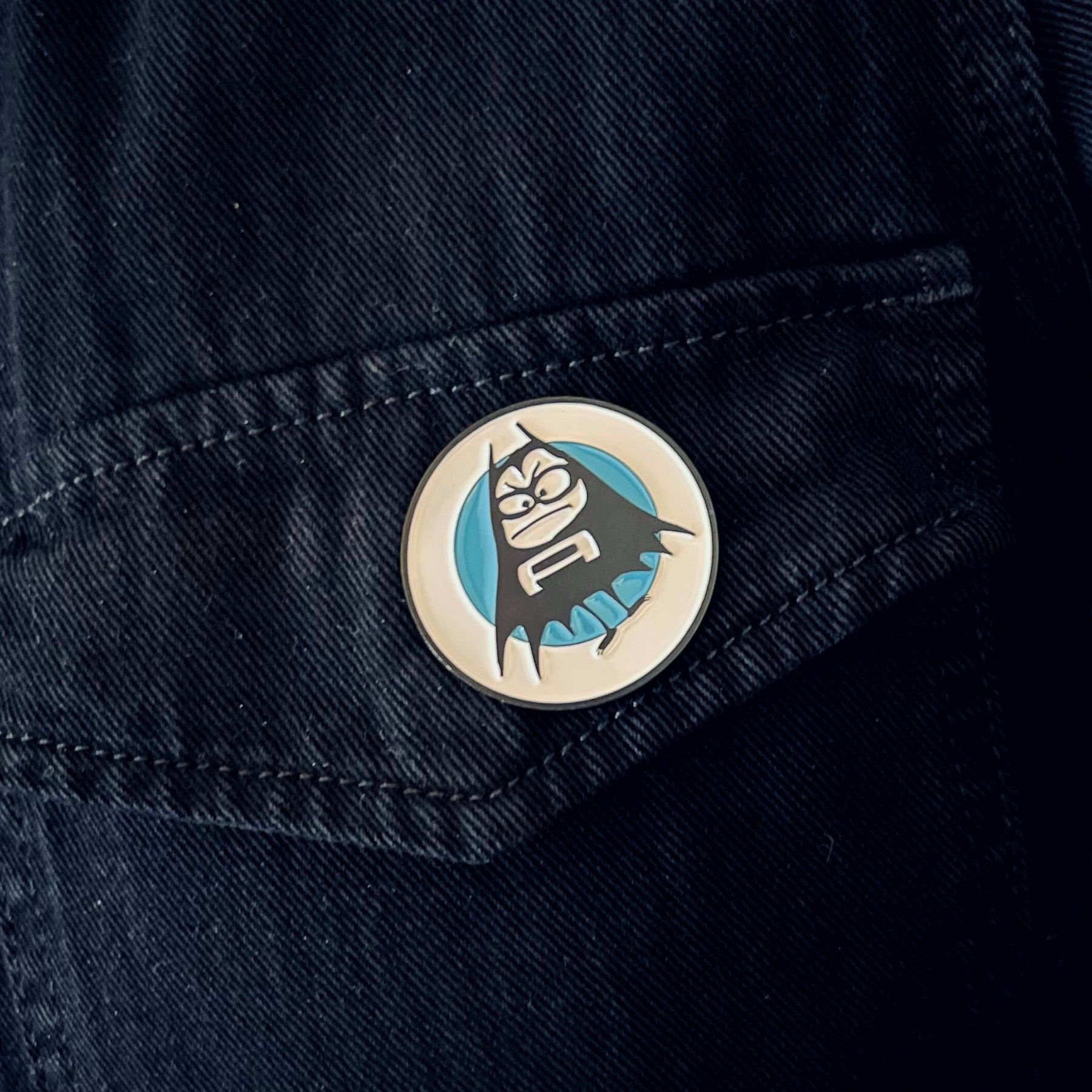 Classic Lil Bat Deluxe Enamel Pin!
