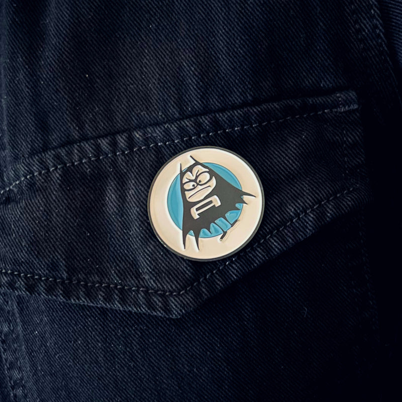 Classic Lil Bat Deluxe Enamel Pin!