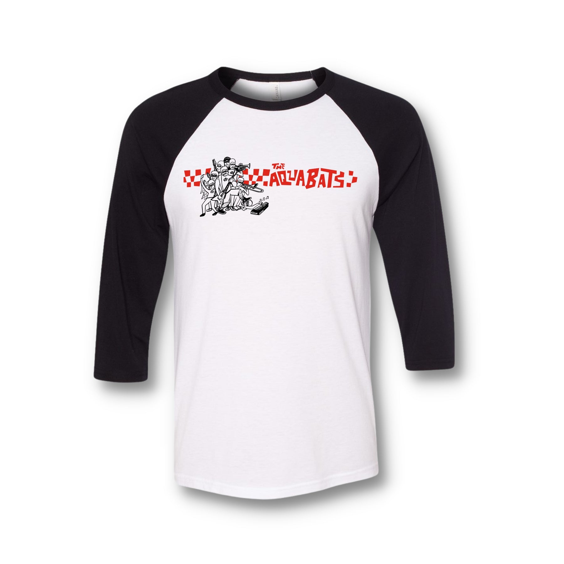 The Aquabats Archive Adult Baseball Tee