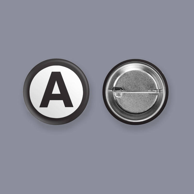 The Aquabats Uniform 'A' Button