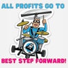 Ricky Fitness Drumcopter Decal!