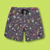 SEAESTA SURF X THE AQUABATS! BAT BLACK BOARDSHORTS!